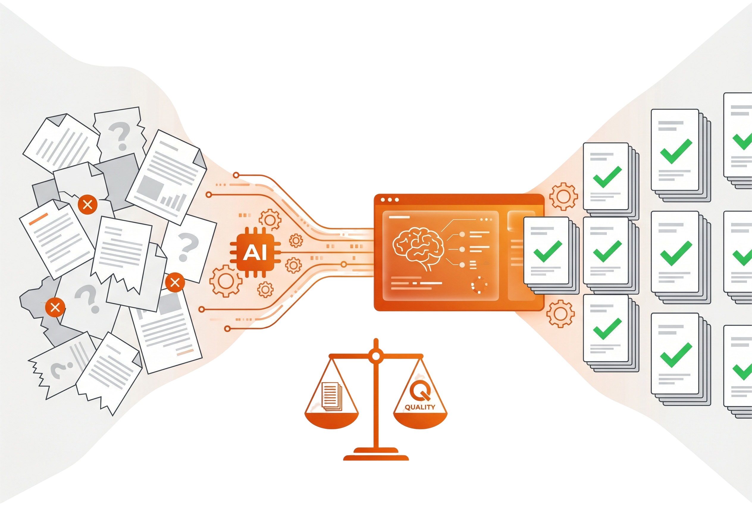 成果物の品質安定化