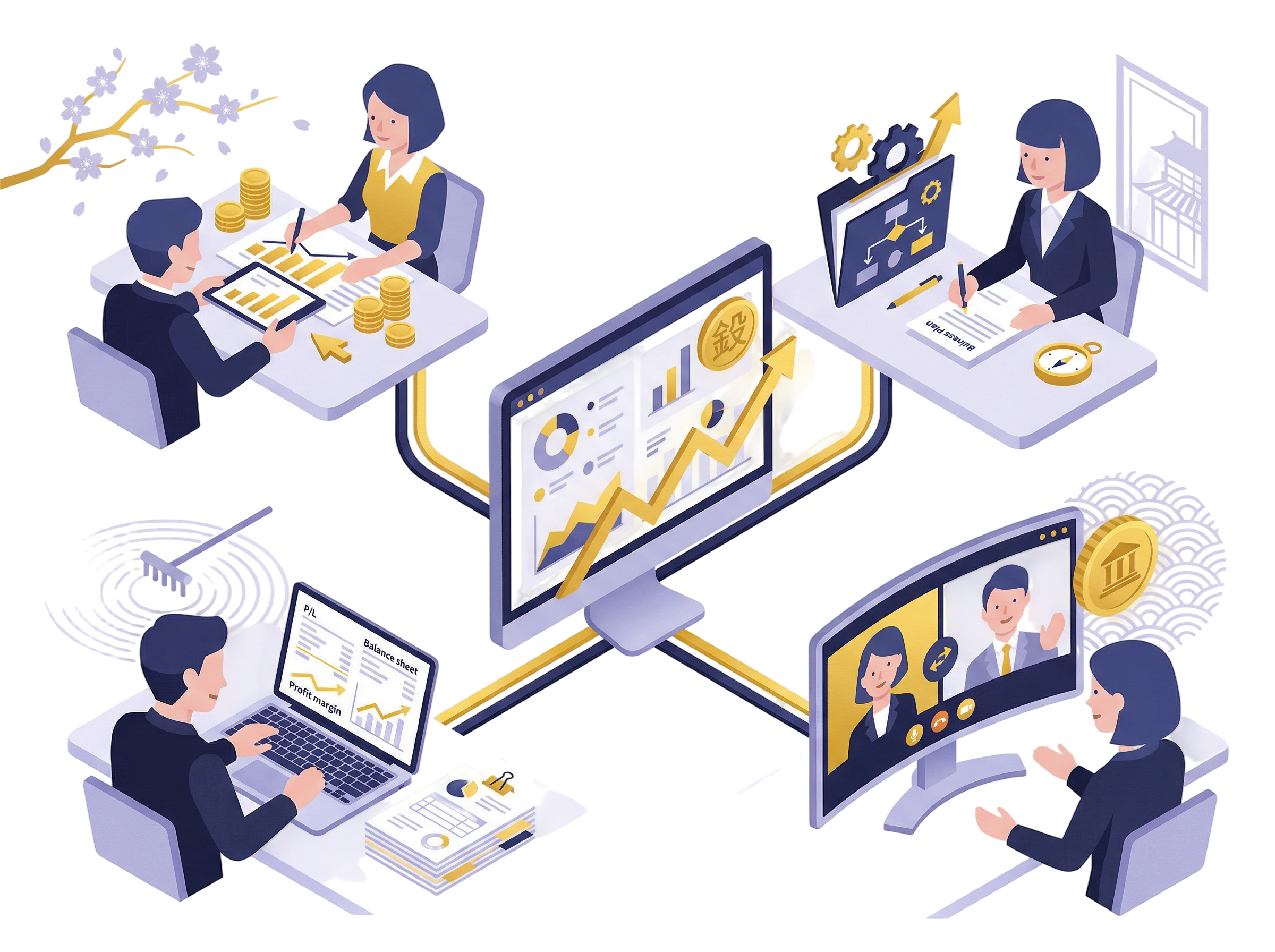 社外CFOサービスのイメージ