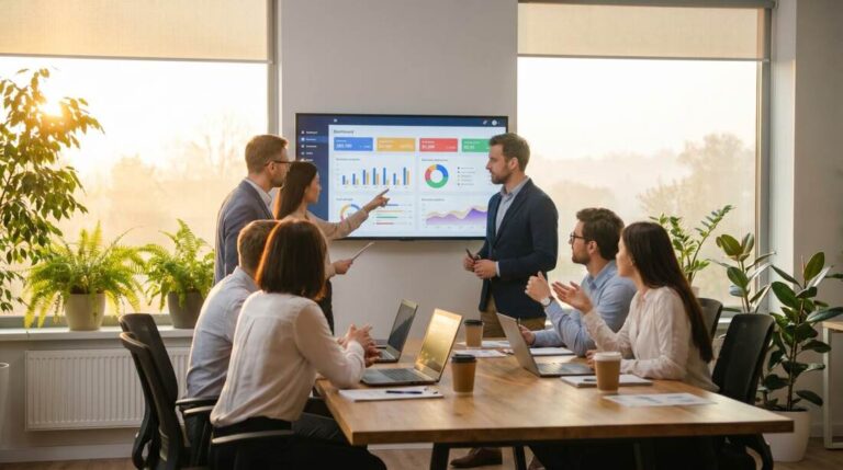 中小企業で管理会計ダッシュボードを使う経営会議