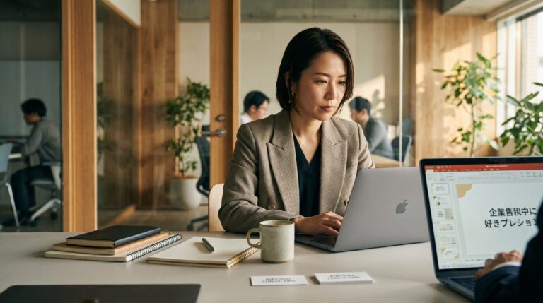 経理を外注することで経営者が本業に集中できる様子