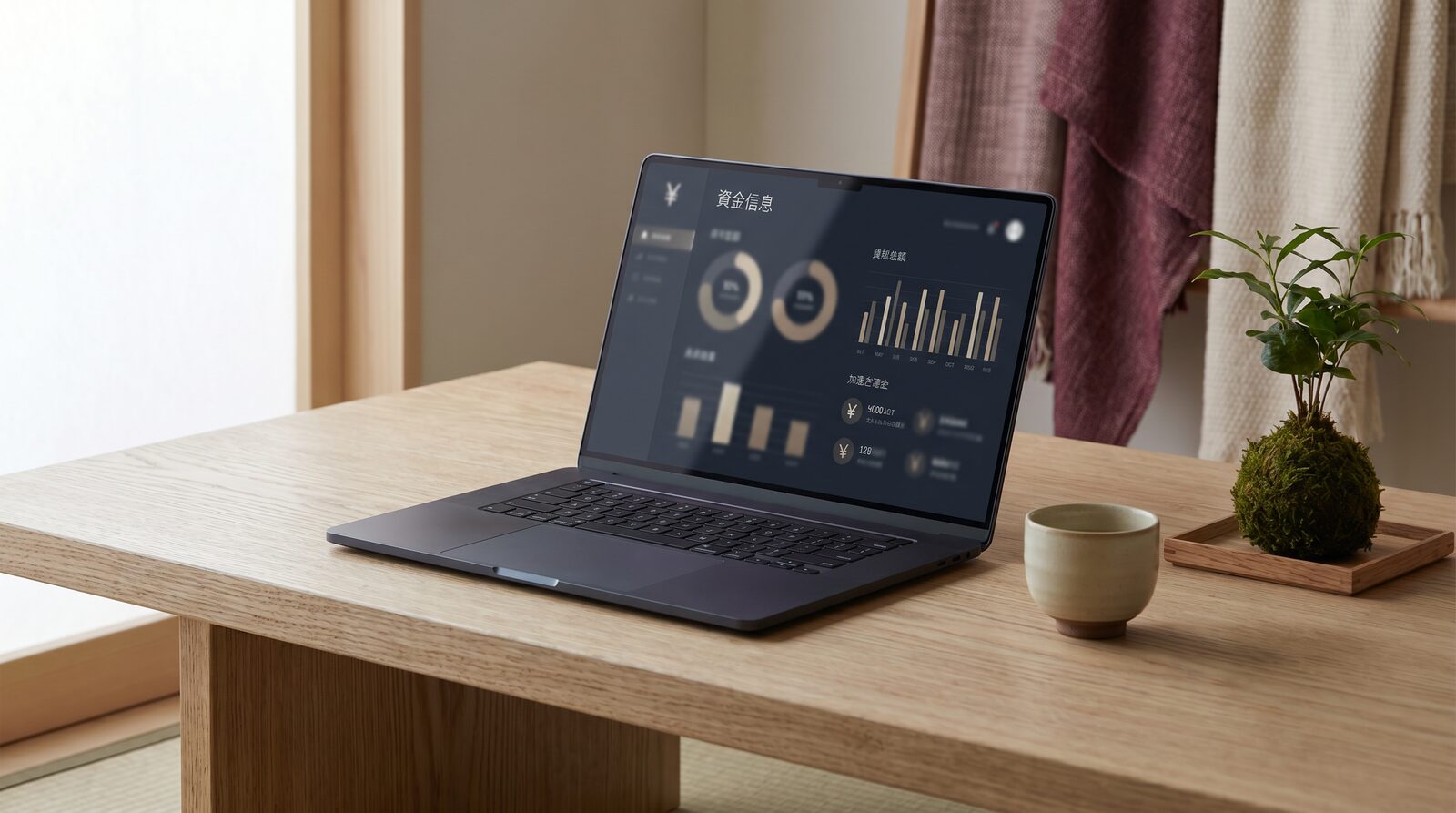 社外CFO導入で経営判断に活用される財務ダッシュボードのイメージ