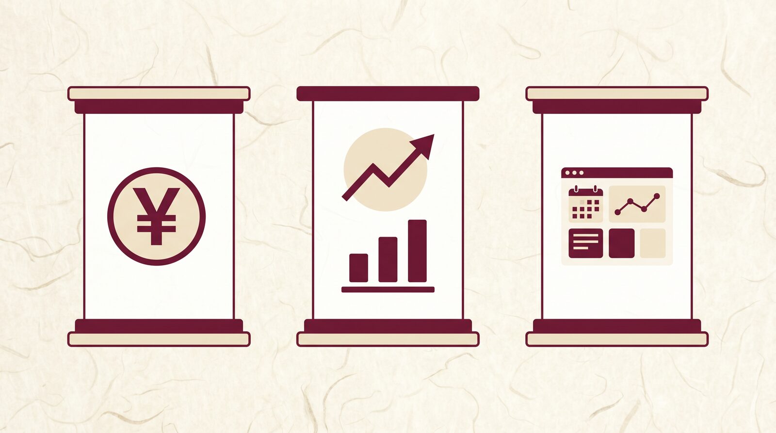 社外CFOの3つの主要業務を図解するインフォグラフィック